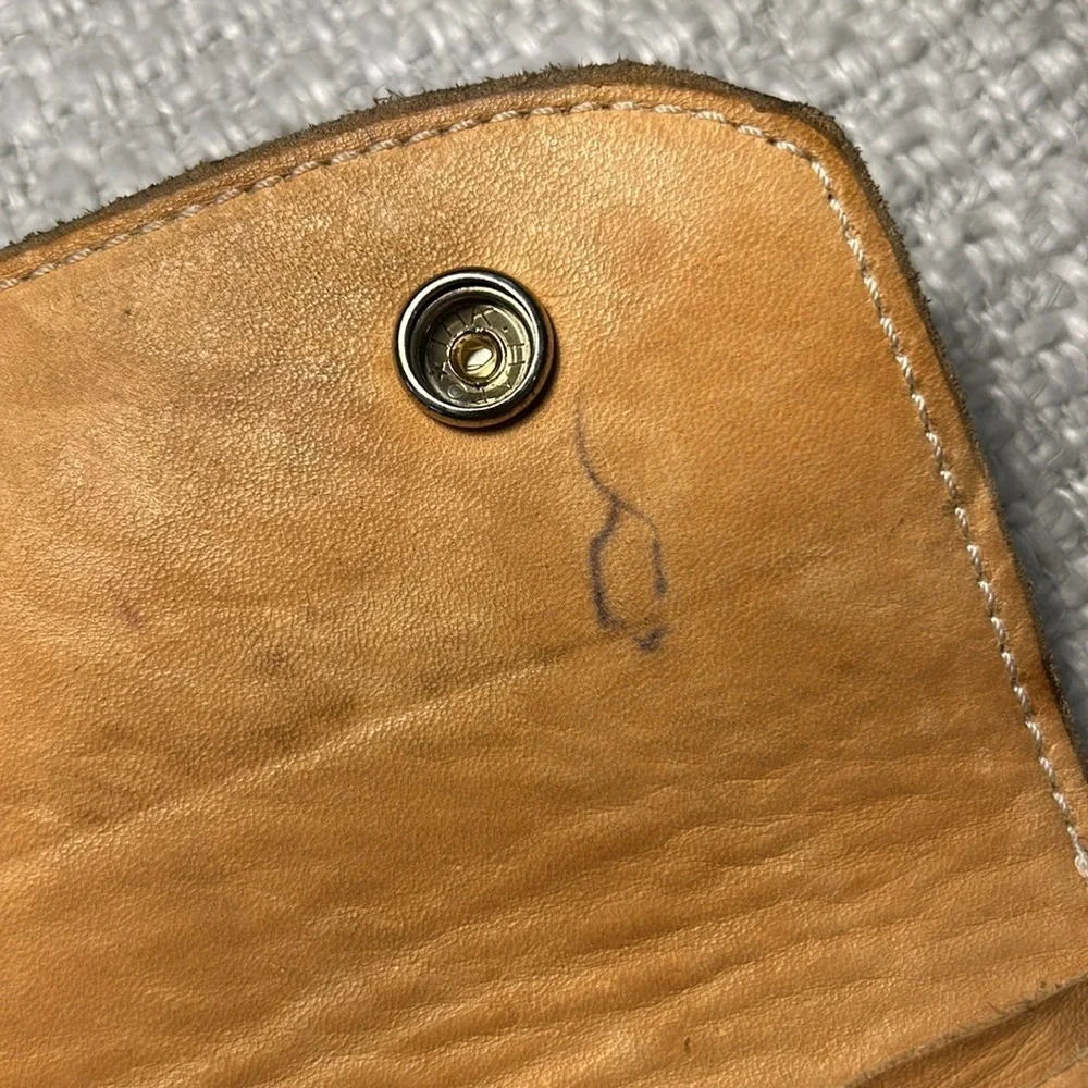 COUNTRY BUG WALLET BROWN LEATHER